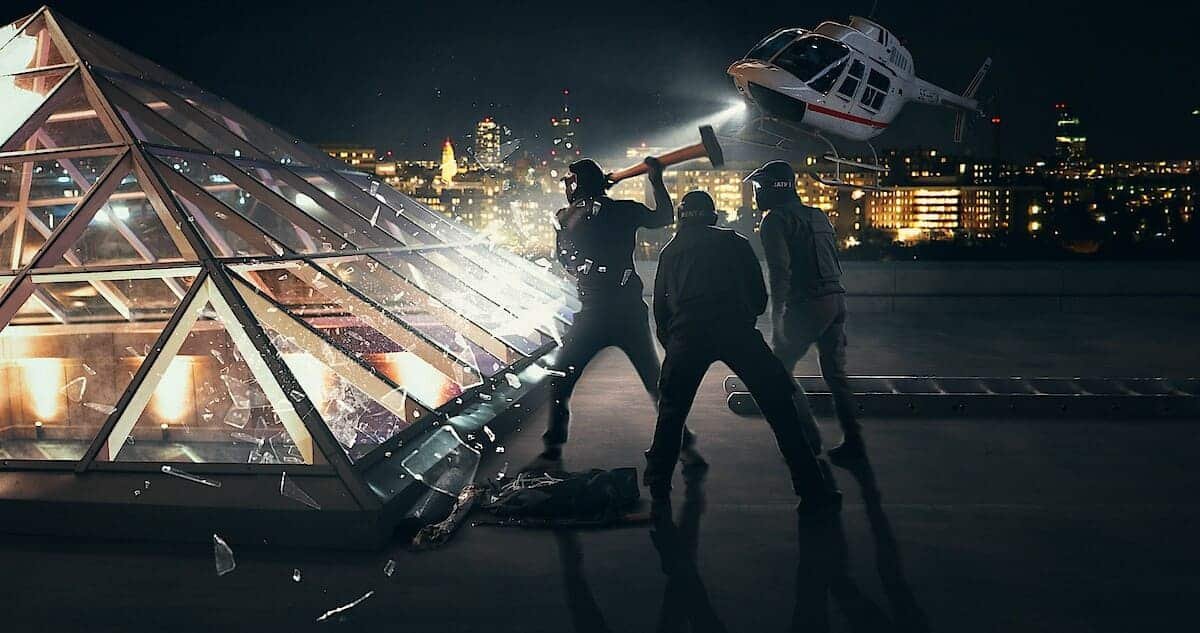 รีวิวซีรีส์ The Helicopter Heist (2024) ปล้นทะลุฮอ