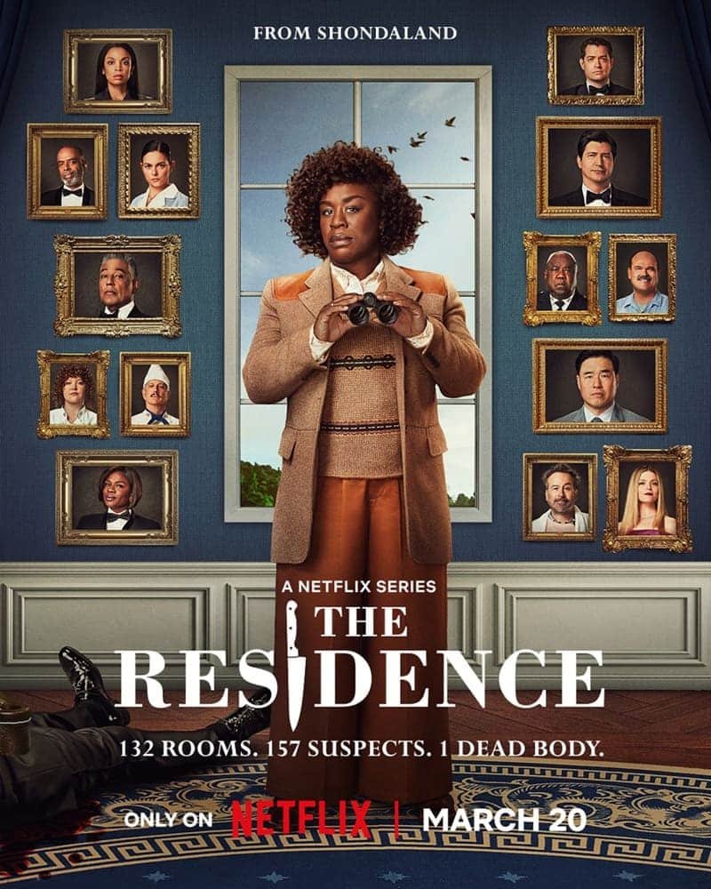 รีวิวซีรีส์ The Residence (2025) ฆาตกรรมทำเนียบฉาว