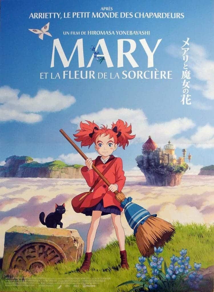 รีวิวหนัง Mary and The Witch’s Flower (2017) แมรี่ผจญแดนแม่มด